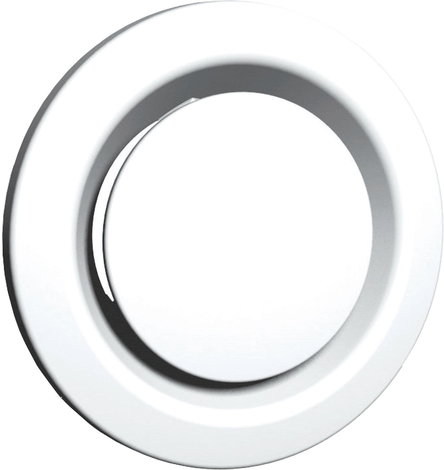 BOUCHE D'EXTRACTION ET DE PULSION REGLABLE S&P 125MM BLANCHE