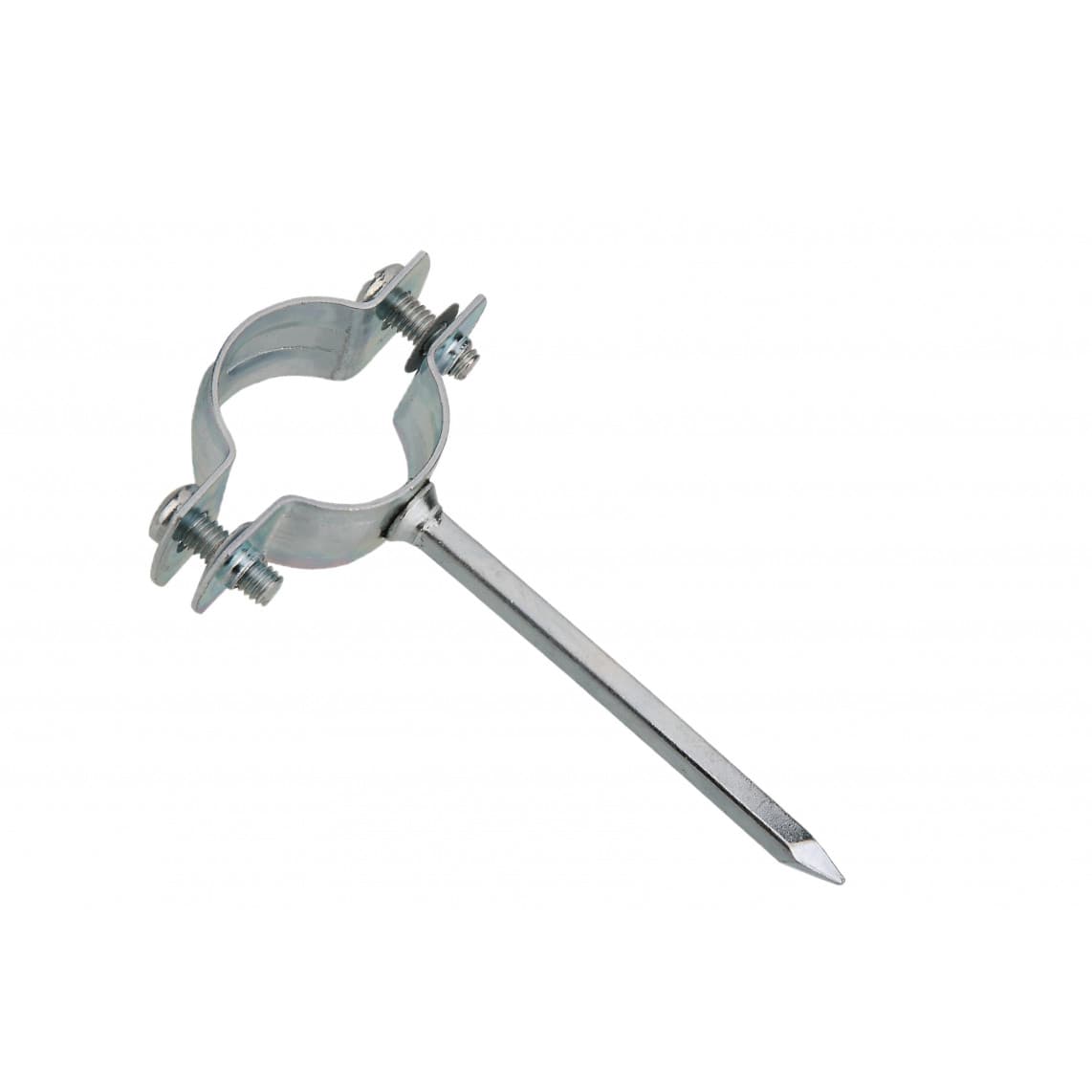 973124017 collier pour tuyau, 1 1/4", avec clou à frapper