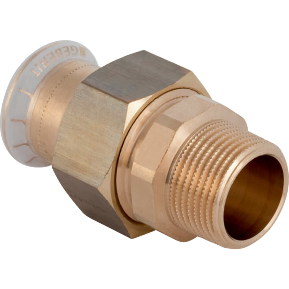 Geberit Mapress cuivre-eau raccord 3-pièces avec filetage extérieur 15-3/4"M