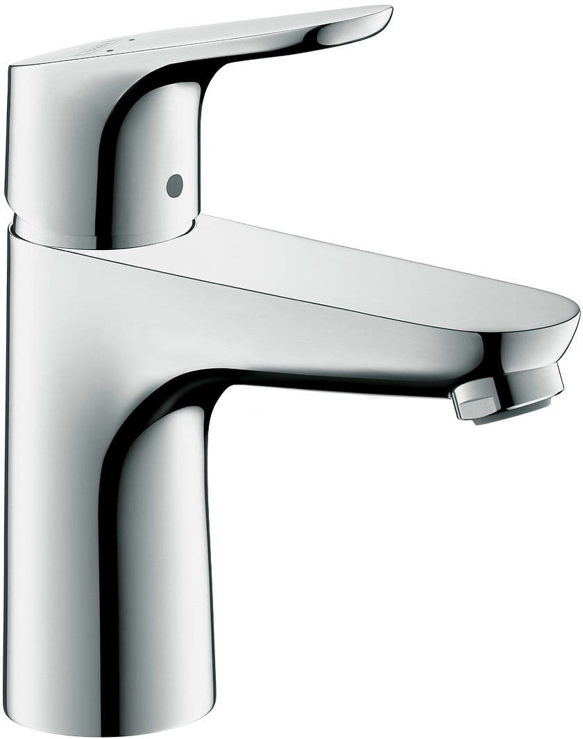 MITIGEUR LAVABO FOCUS 100 HG COLDSTART VIDAGE AUTOMATIQUE CHROME