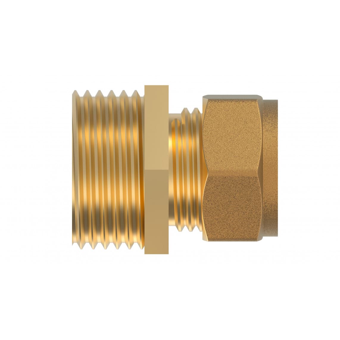 989457817 LT pièce intermédiaire, vierge, 22 mm x 1" M, raccord à serrer pour tube en cuivre,