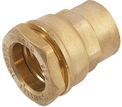 RACCORD DROIT POUR HDPE 25MM-3/4"F