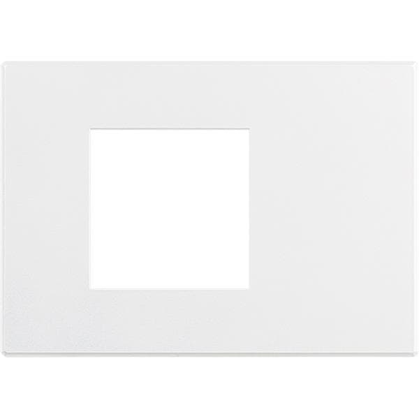Axolute air plaque 2 modules Blanc mat