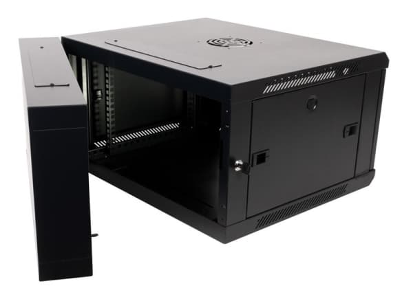 Rack 19" Noir 7U 600 x 6000 x 412mm 12.7kg Ral 9005 double section