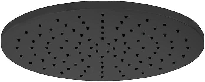 DOUCHE DE TETE UNIVERSEL NOBILI 200MM SANS BRAS NOIR MAT