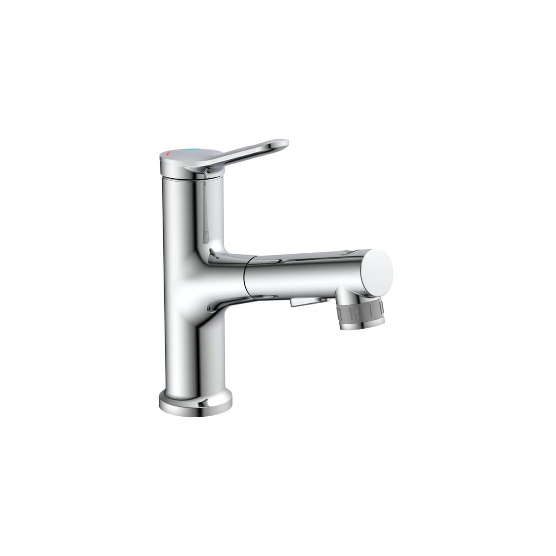 NI075VARCR VARIABILE Wastafelkraan, chroom, met uittrekbare haardouche