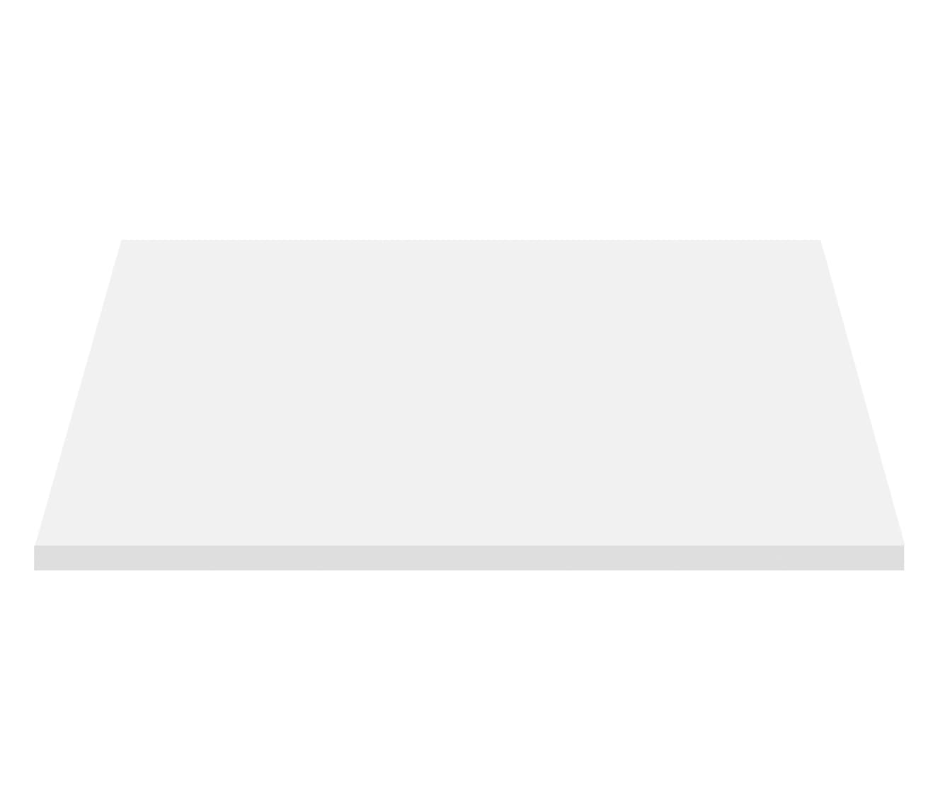 ALONI TABLETTE EN MDF (76.4X45.5X2.6 CM) - BLANC MAT