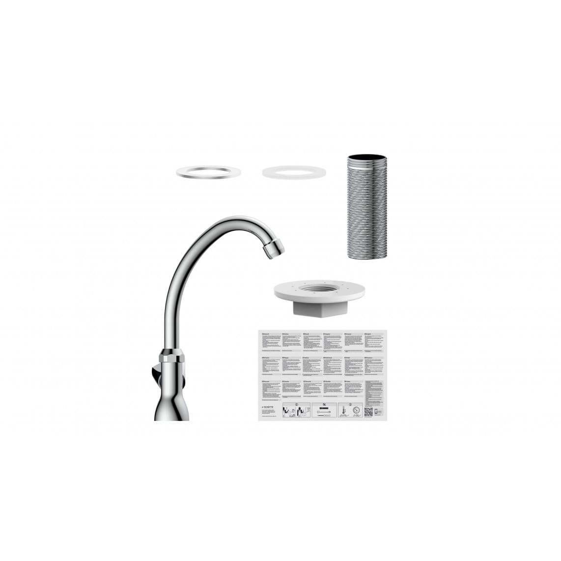 37970 CARNEO robinet eau froide pivotant, chromé