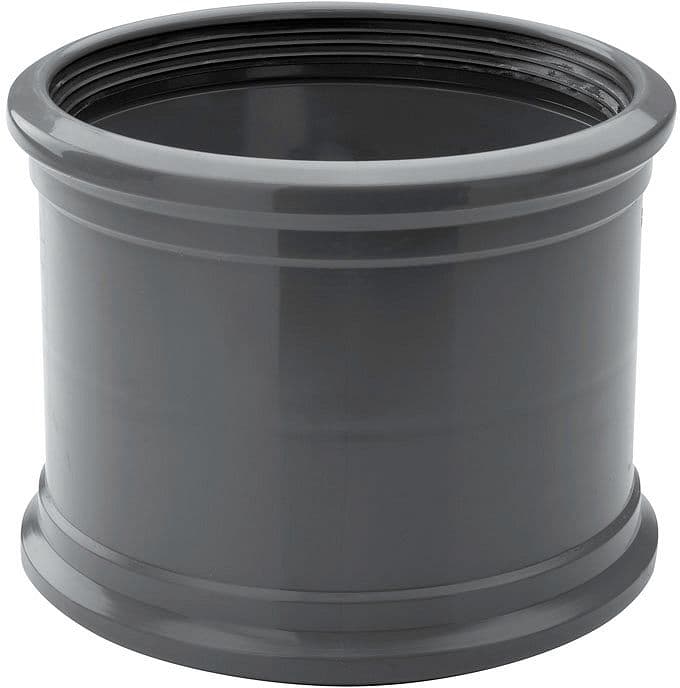 MANCHON PVC EGOUT 110MM FF GRIS