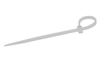 Collier de câblage Blanc Nylon Pa 6.6 300 x 4.8mm
