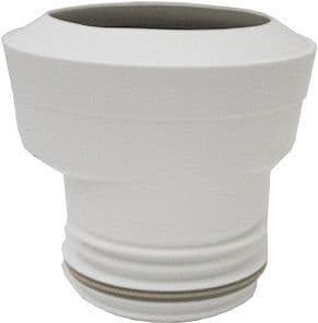 SORTIE WC NERVUREE UNIVERSELLE EXCENTRIQUE 90MM 88-98