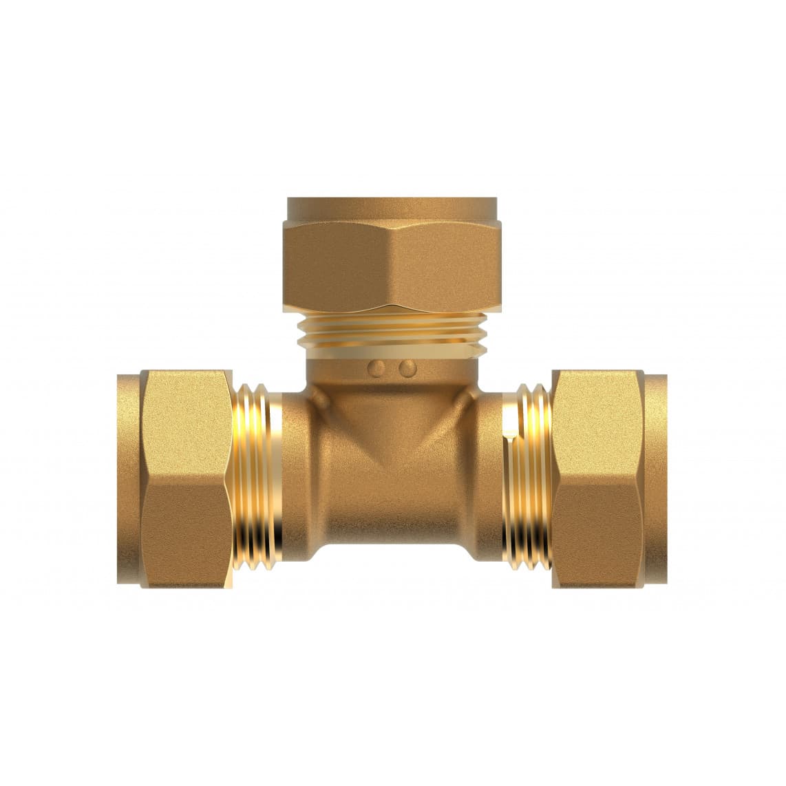 989453417 LT pièce en T, vierge, 22 mm, raccord à serrer pour tube en cuivre
