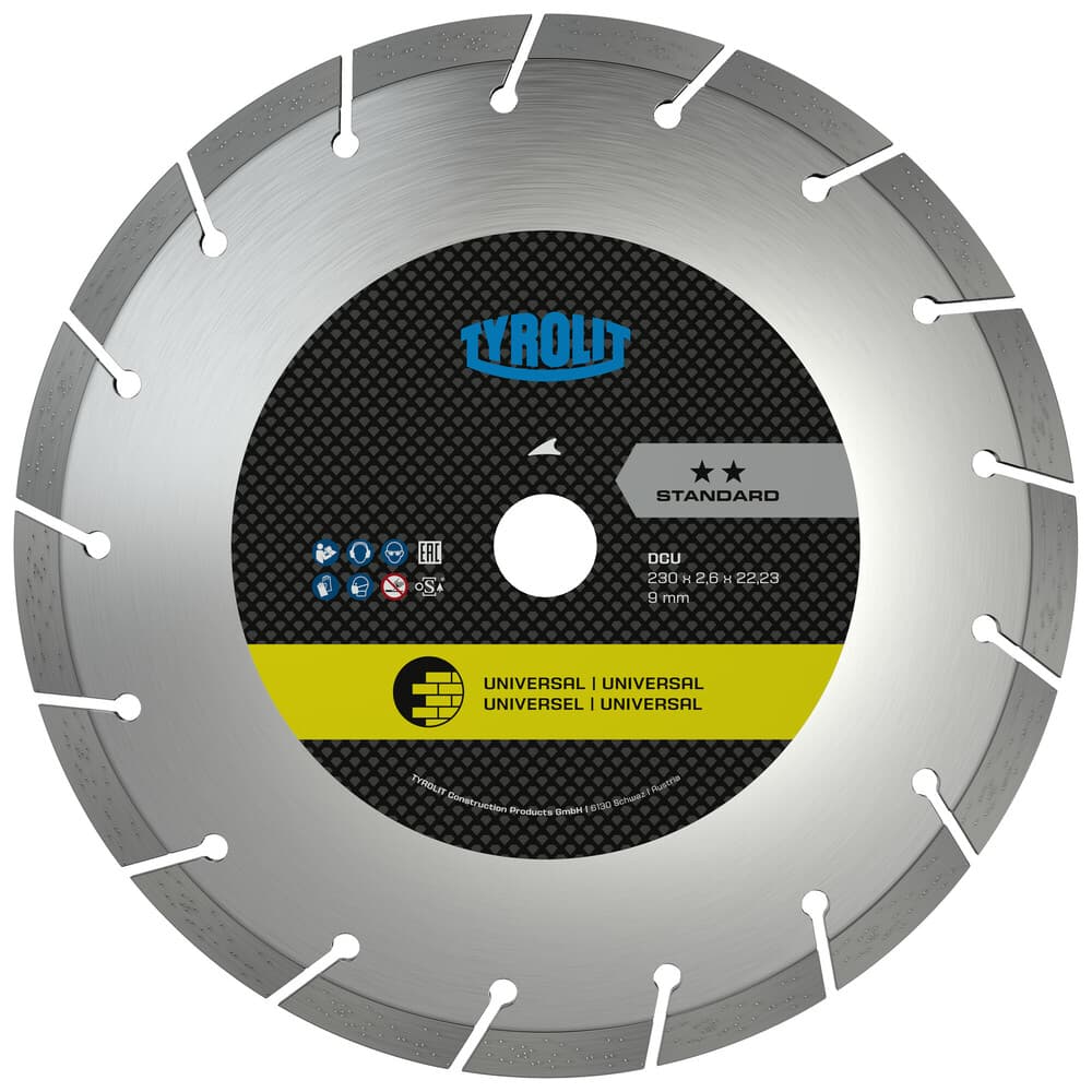 Tyrolit Standard disque à tronçonner pour meuleuse angulaire D125