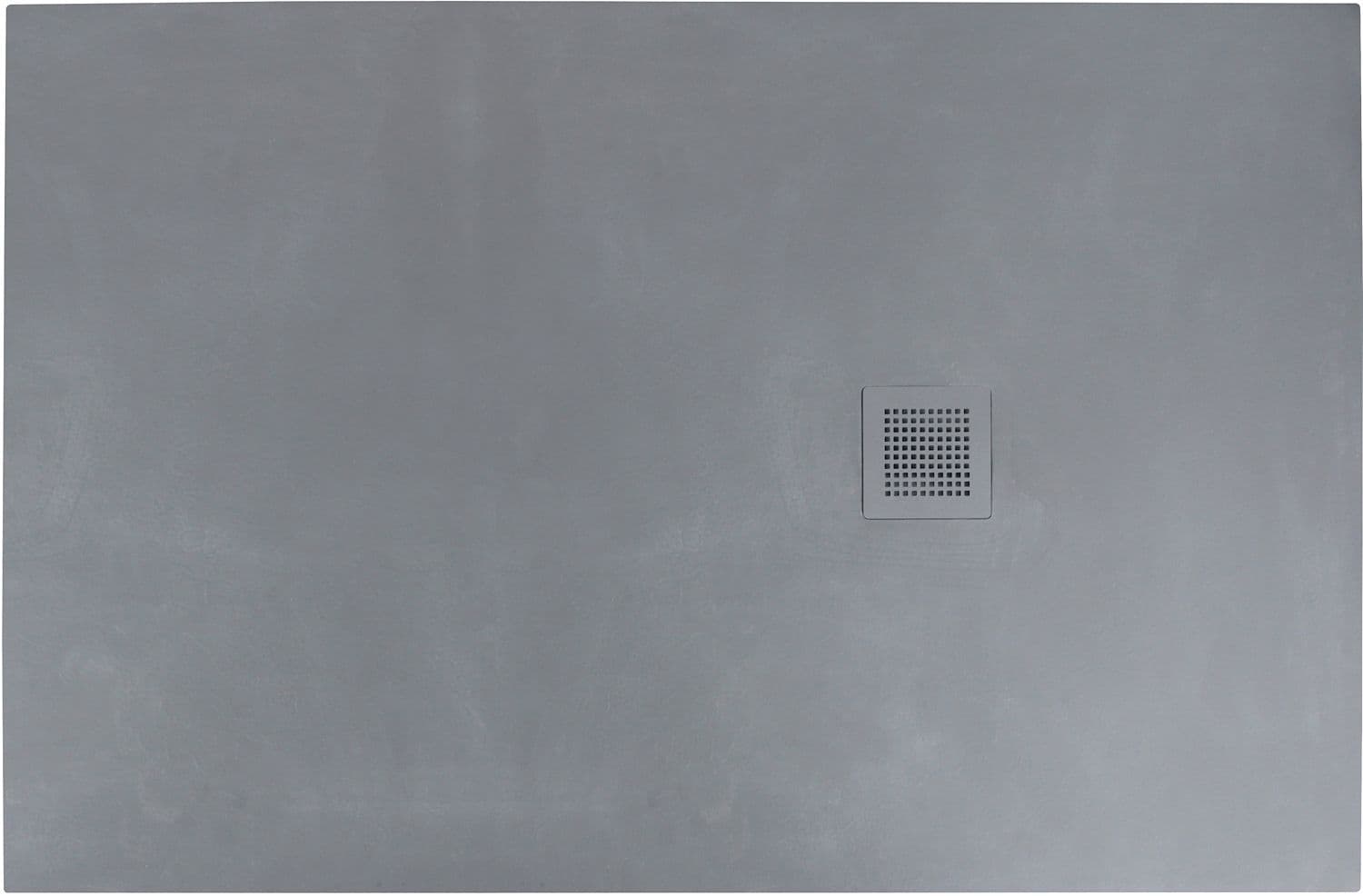 PLAQUE DOUCHE ROCK 90-120-3,5 INCLUSIF GRILLE ANTHRACITE