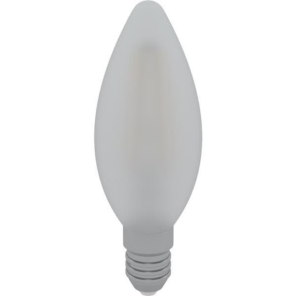 Lampe Led filament C35 flamme 4W E14 mat 2700K WW non dimmable