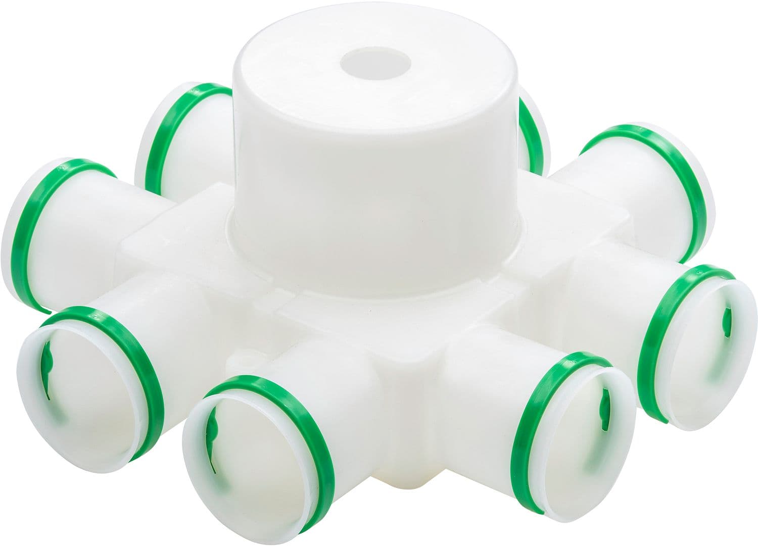 COLLECTEUR SOL POUR GAINES D'AIR POUR BETON VASCO 8X75MM
