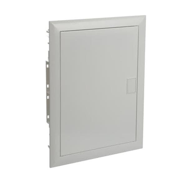 UK600 coffret encastré de 2 rangées soit 28 modules avec porte pleine