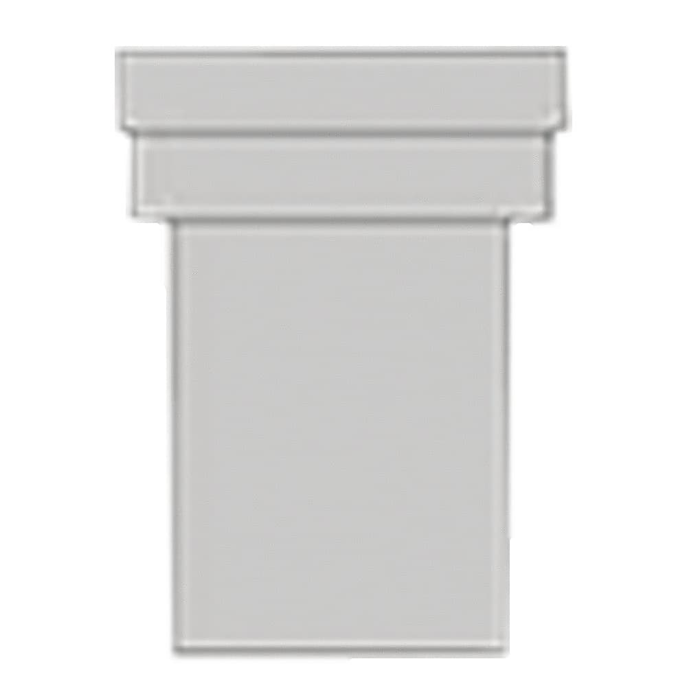 Nicoll manchon WC droit sortie D 90 mm L 160 mm polystyrène blanc