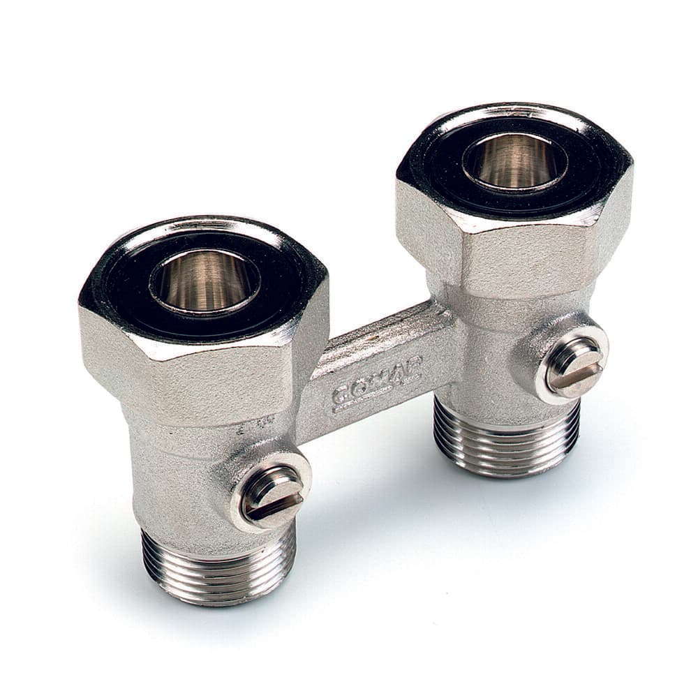 Comap 960 bloc-H bitube droit sol 3/4" Eurocône sans nipples