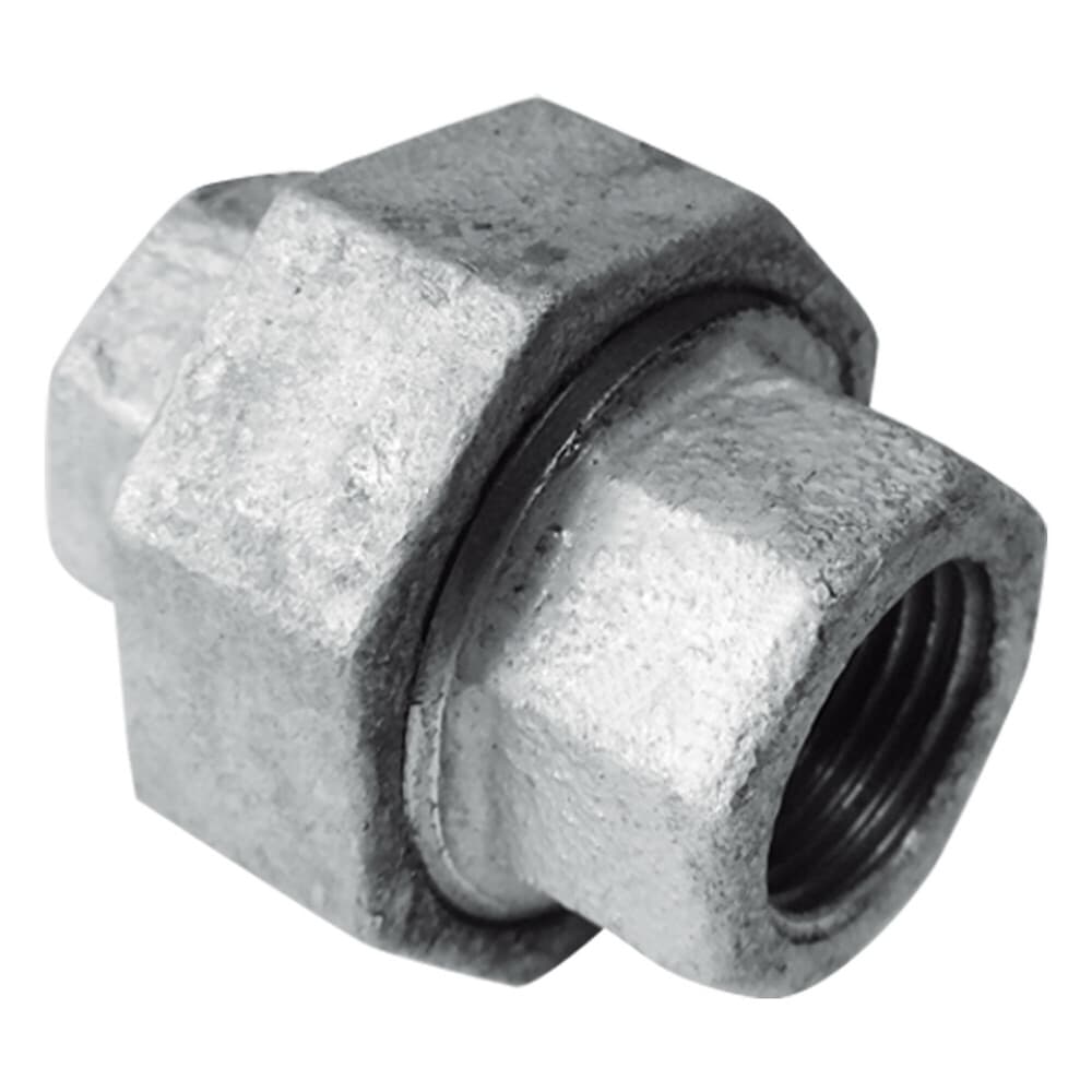 Raccord union galva 5/4"F x 5/4"F
