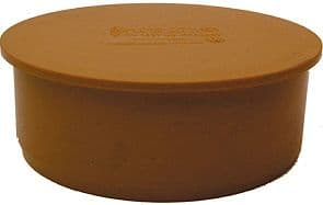 BOUCHON PVC EGOUT 110MM ROUGE/BRUN