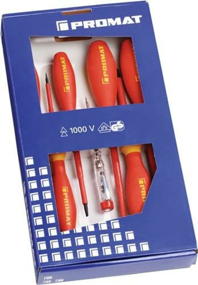 PRM JEU DE TOURNEVIS 7 PCS FENTE