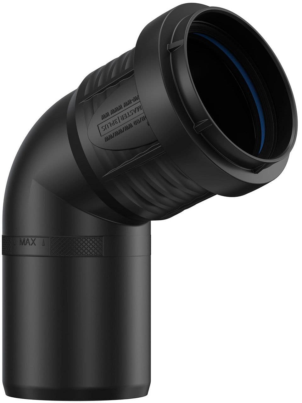 COUDE PP 67,5°MF 50MM NOIR