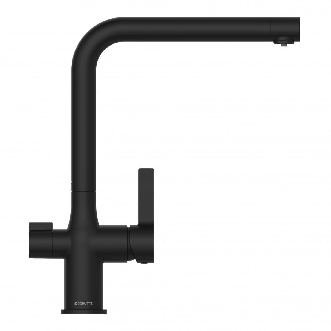 99860 AQUASTAR PRO Drinking water sink mixer, black matt, with filter system