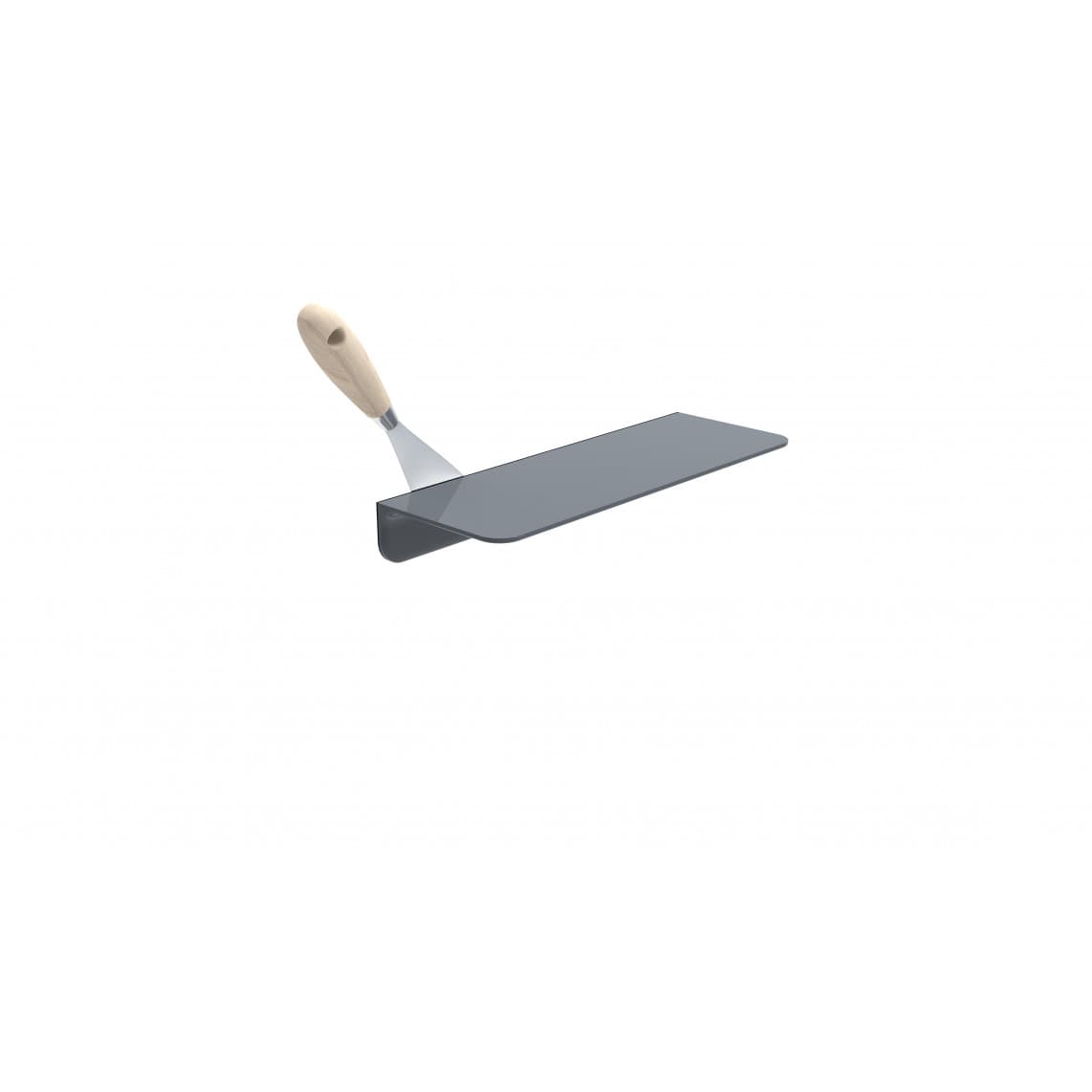 BA0954 Tablette de douche, Anthracite, à coller