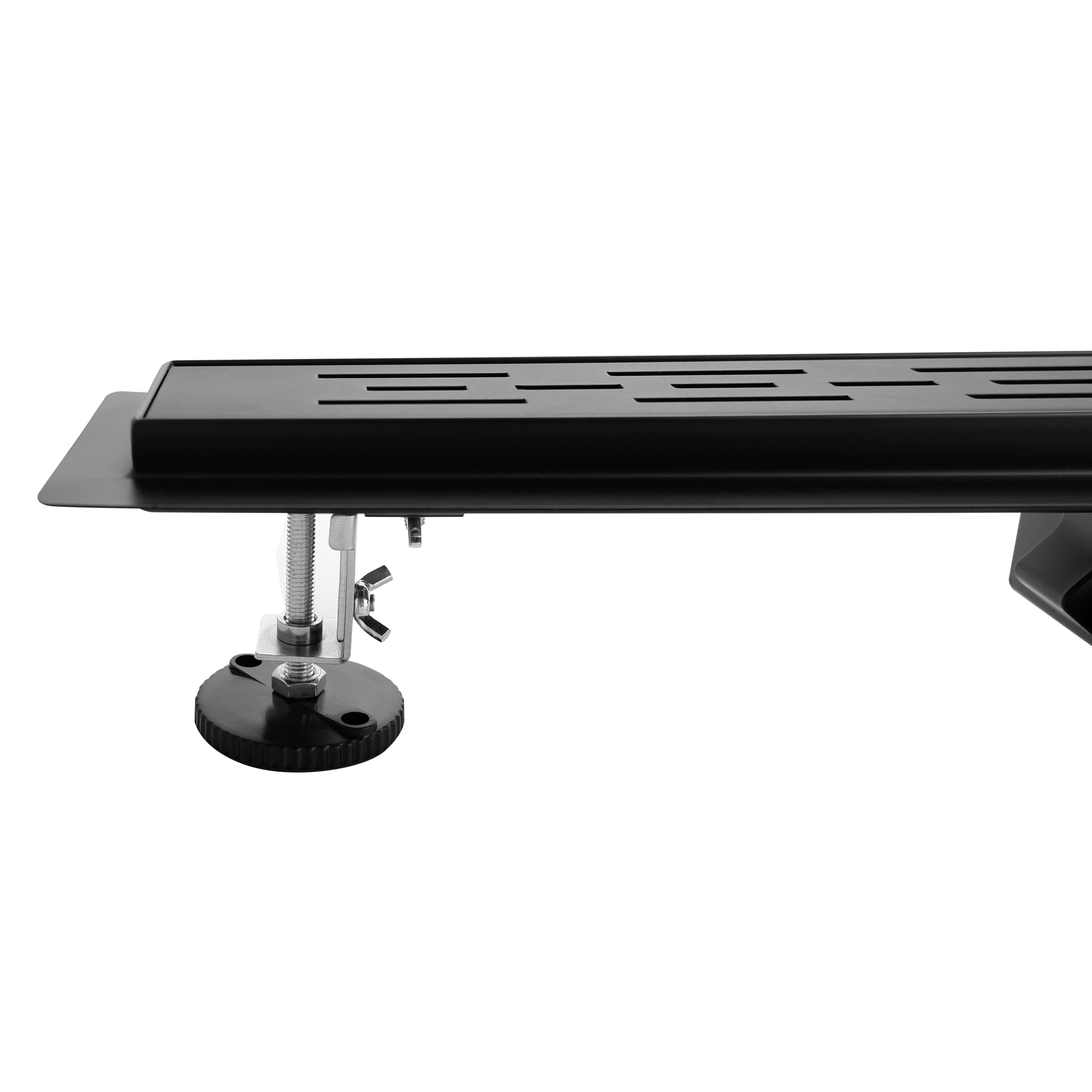 ALONI shower trough – complete with grille – 60 cm – matte black