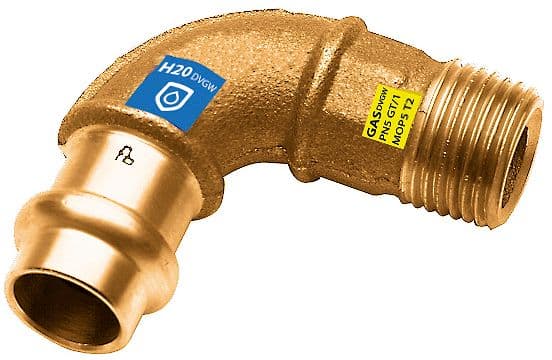 COUDE 18MM - 1/2"M FRABOPRESS SECURFRABO COMBI