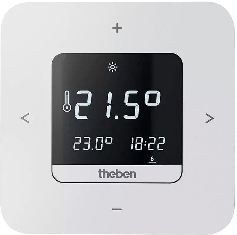 THERMOSTAT D'AMBIANCE PROGRAMMABLE RAM811TOP3 THEBEN 24 HEURES/7JOURS BATTERIE CLASSE IV (2%)