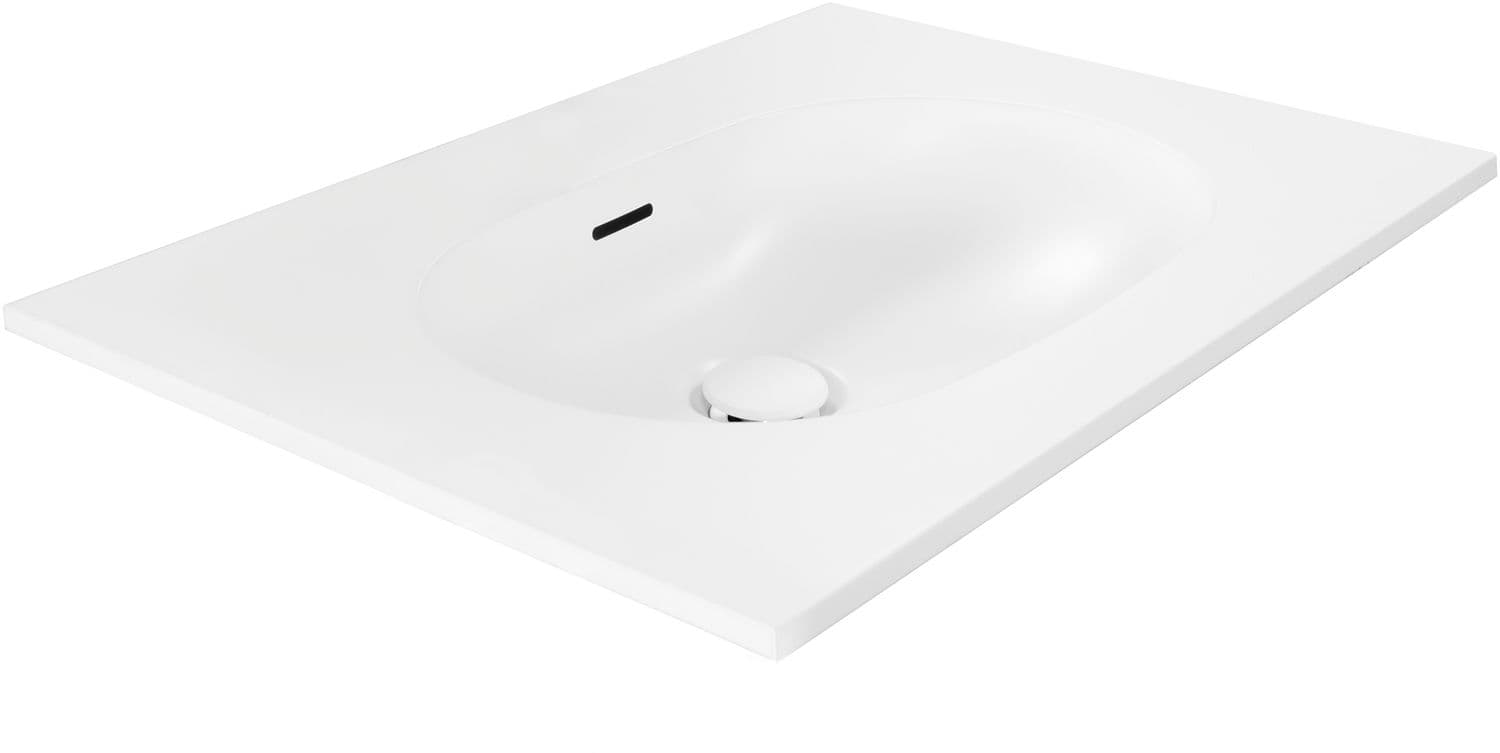 TABLETTE MOLTO/PURO/FORSEST 70X50CM 1 LAVABO XONYX