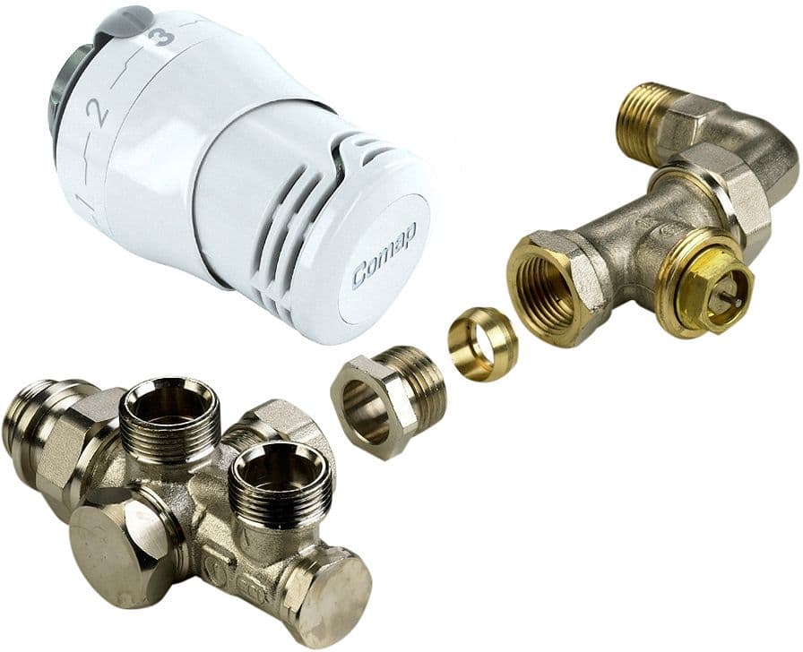 COMBINAISON BITUBE THERMOSTAT COMAP MUR+COUDE 1/2"-M22