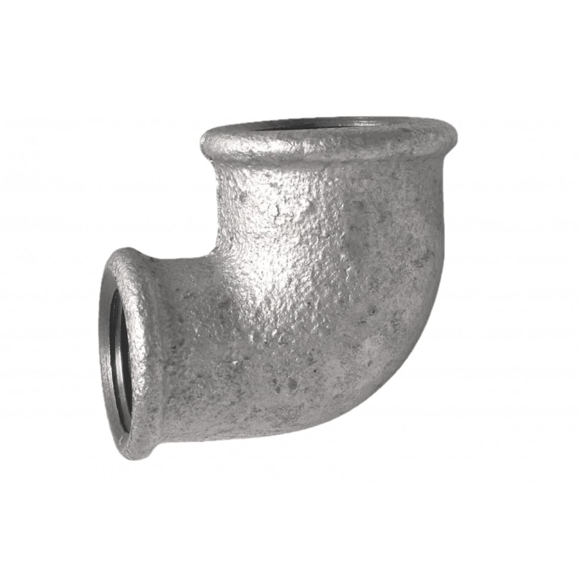 989718055 FM coude réducteur 90°, galvanisé, 1" F x 3/4" F, (90)