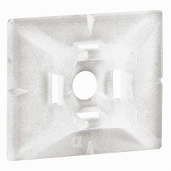 Embase adhésive incolore colliers colring largeur 4,6mm