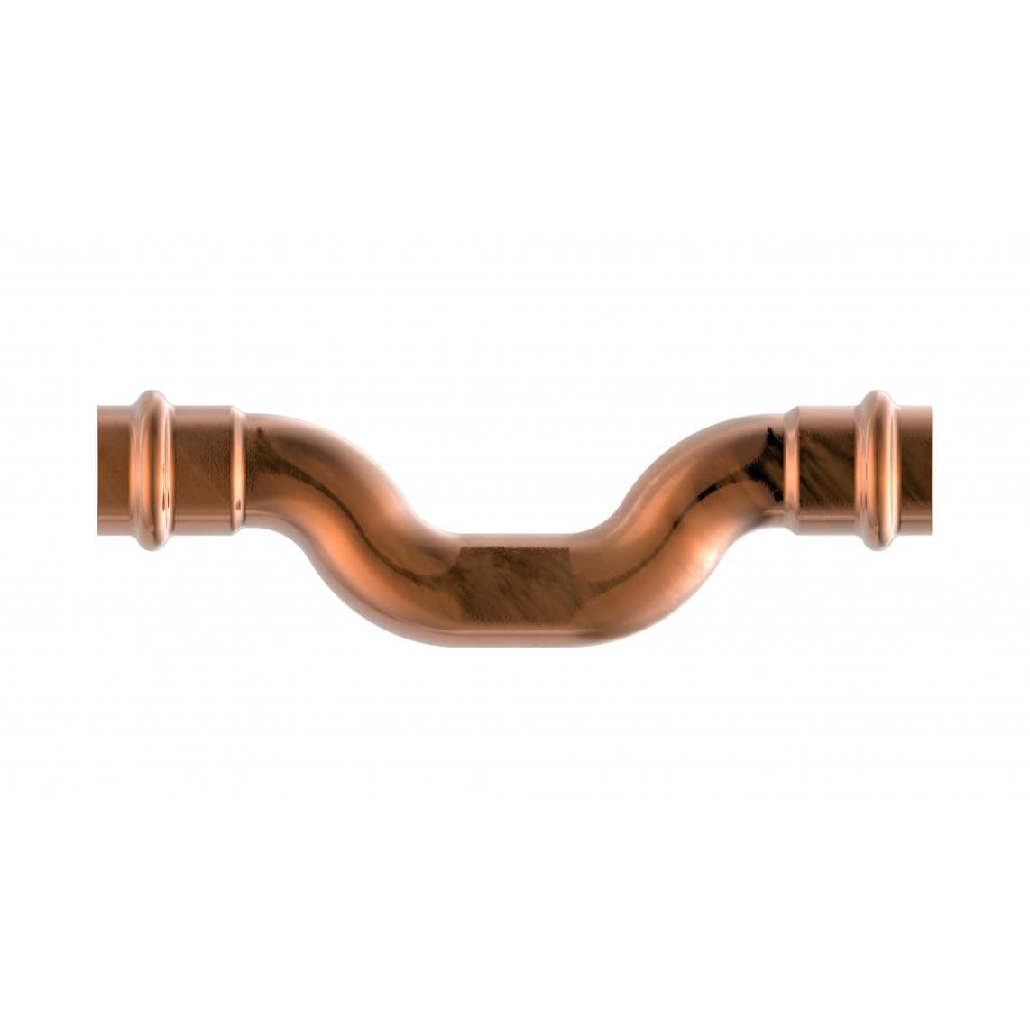 988629554 CU coude croisé, vierge, 15 mm, 2 manchons, (P5085)