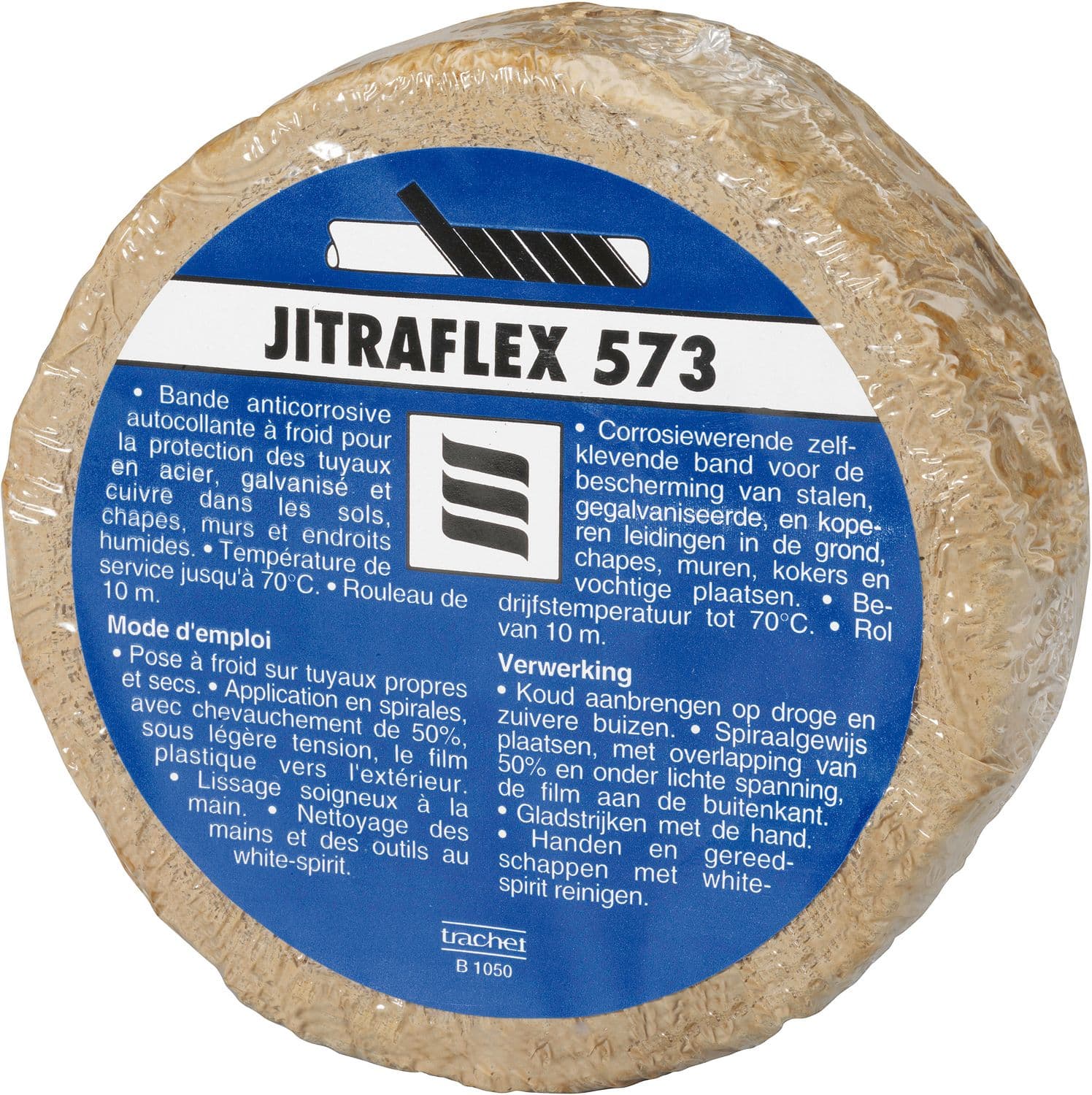 Bande anticorrosion jitraflex 573 5CM rouleau 10M eau froide
