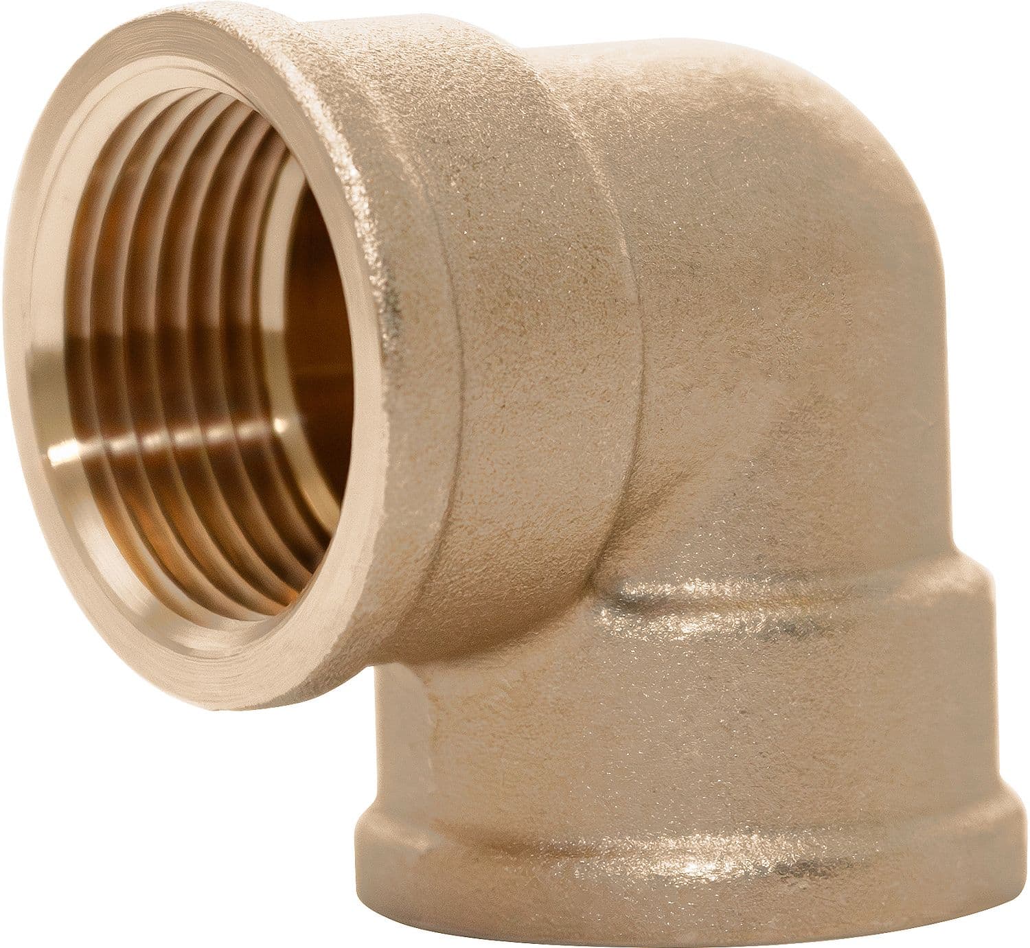 COUDE FILETE LAITON 1/2"FF D-LIGHT