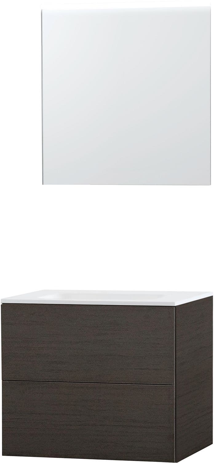 MEUBLE PURO SOLO WENGE 70 SOLID MOLTO MIROIR