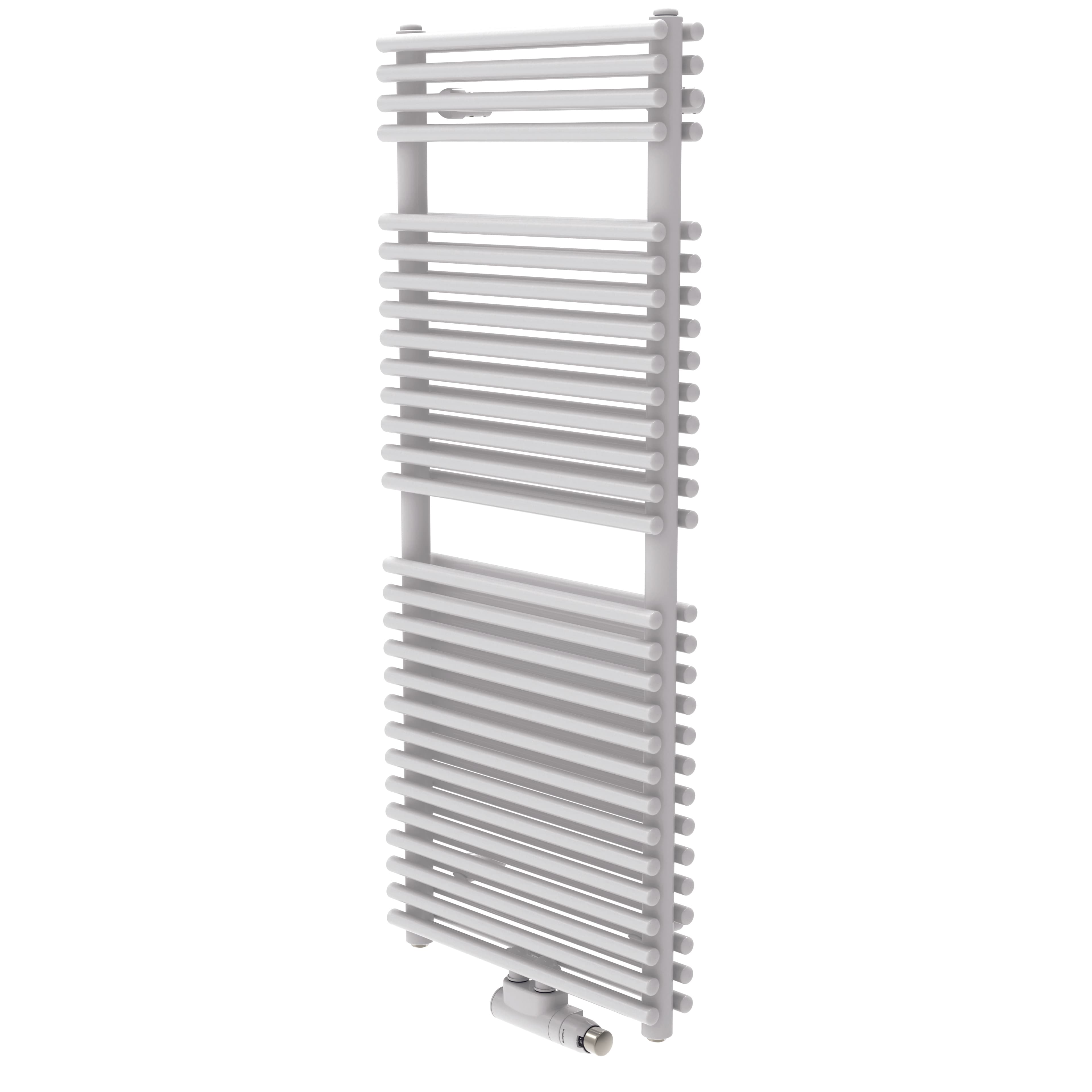 BELRAD DOUBLE RADIATEUR SÈCHE-SERVIETTES RACCORDEMENT CENTRAL BLANC 1791X600 1402W - BLANC
