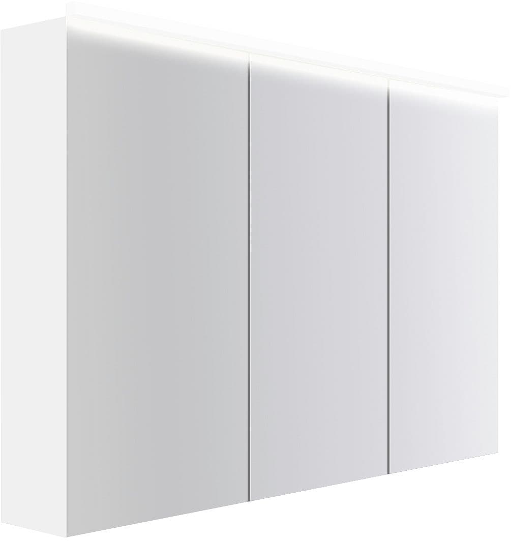 ARMOIRE TOILETTE COFFEE 3 PORTES 1200MM 4250K BLANC MAT
