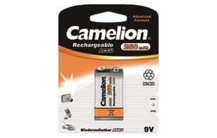 Camelion - pile rechargeable Ni-Mh - 9V / 6LR61 - 200mAh - 1 pièce