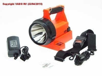 Fire Vulcan Led 12V / 230V IPX7 ABS 70 / 145lm  3 - 7h  840gr