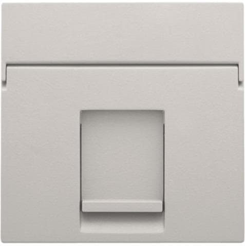 Enjoliveur data 1 x RJ Light Grey