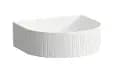 VASQUE A POSER SONAR RELIEF LAUFEN 41X36,5 SANS TROU ROBINET/TROP-PLEIN CLEAN COAT BLANC