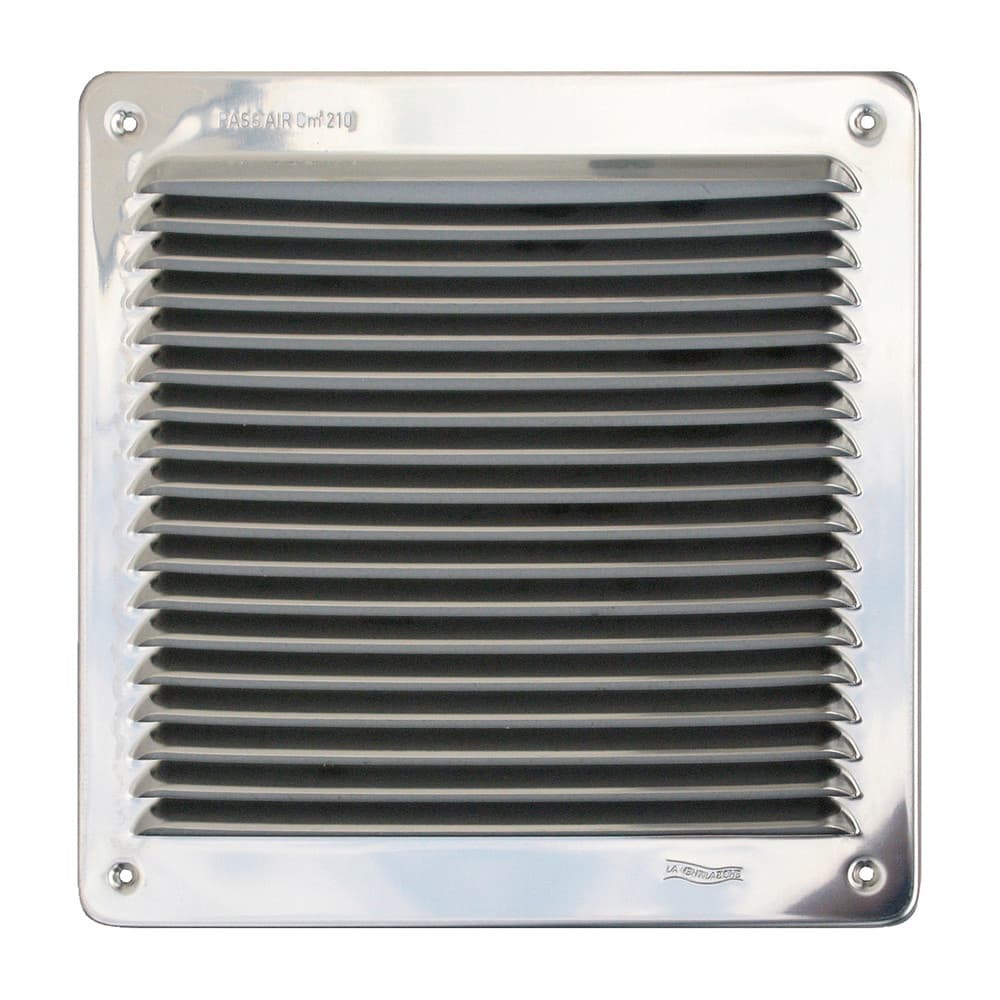 GRILLE VENT. FIRST228X228 INOX