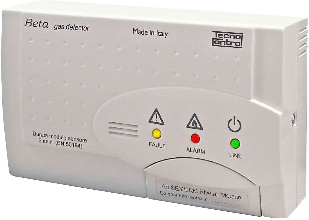 DETECTION+SONDE GAZ NATUREL 12V/220V