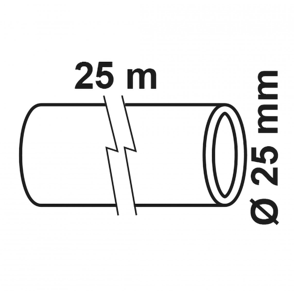 984830355 Tube PEHD/socarex, Ø 25 mm, rouleau 25 m
