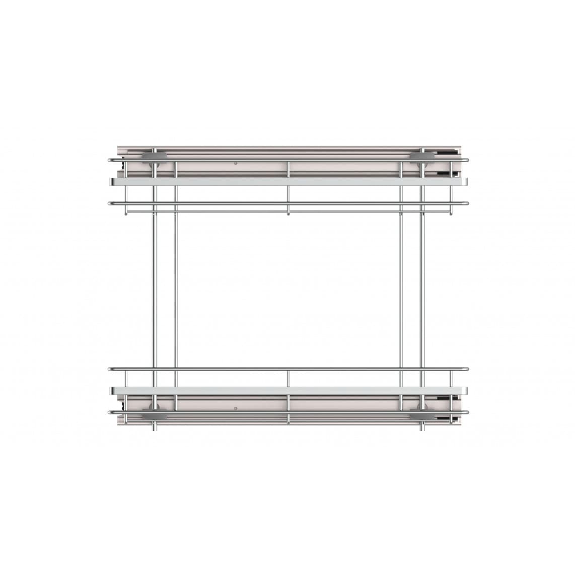 4316 rangement sous évier, chromé, 135 x 480 x 390 mm